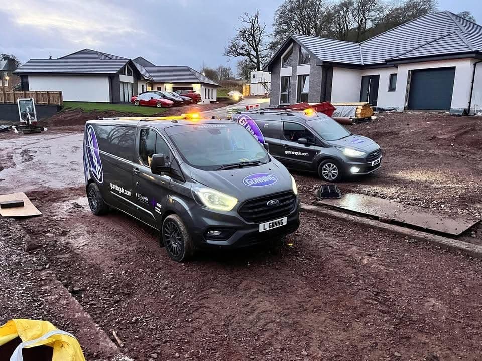 Gunning Electrical Services and the Gunning Electrical Services van